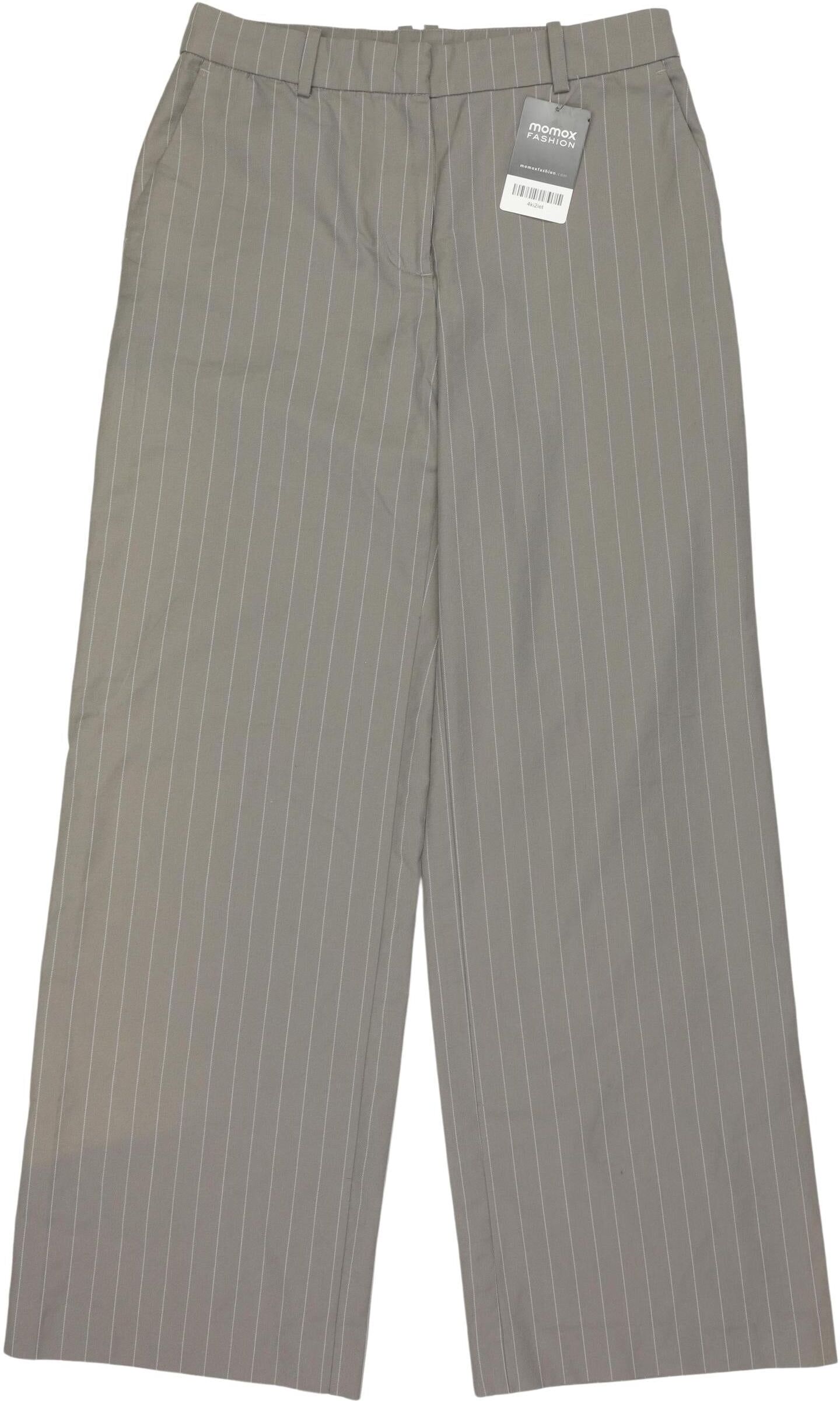 Weekday Damen Stoffhose, Grau, Gr. EU 36, Synthetik / Viskose / Baumwolle - Second Hand