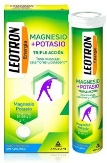 Leotron Magnesium + Potassium Orange Flavor 30 Units