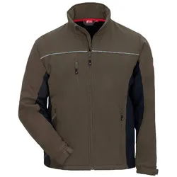 AS Arbeitsschutz Arbeitsjacke Nitras Motion Tex Light Softshelljacke | Gr. XXL | braun