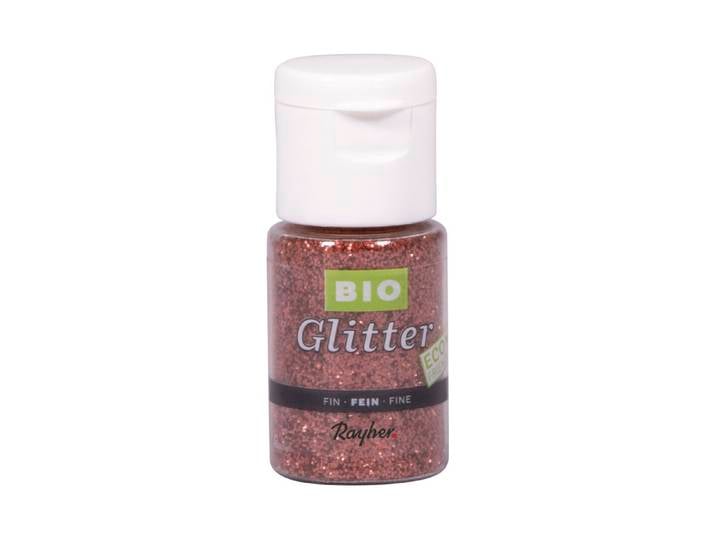 Bio-Glitter pastell Eco friendly, fein, Fläschchen 7g
