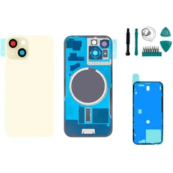 Kaputt.de iPhone 15 Backcover Gelb - Set (Apple iPhone 15), Mobilgerät Ersatzteile, Gelb