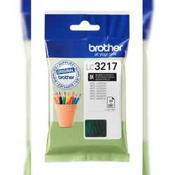 TINTENPATRONEN LC-3217BK für BROTHER Drucker schwarz, für ca. 550 Seiten