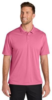 Port Authority K240 Wearever Performance Pique Polo Shirt in Awareness Pink size 6XL   Polyester