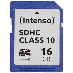 Intenso SD-Speicherkarte Class 10 - 16 GB