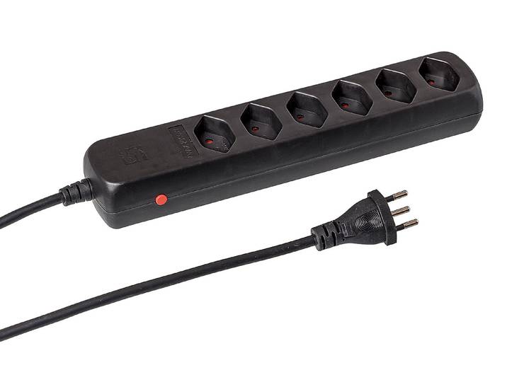Steffen Steckdosenleiste Power Easy mit 6 × T13 2300 W