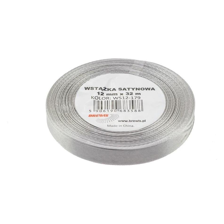 Brewis Silbernes Satinband 12mmx32m (47593333)