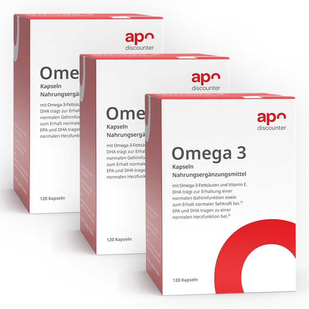 apo.com Group GmbH Omega 3 Kapseln von apodiscounter 08102558