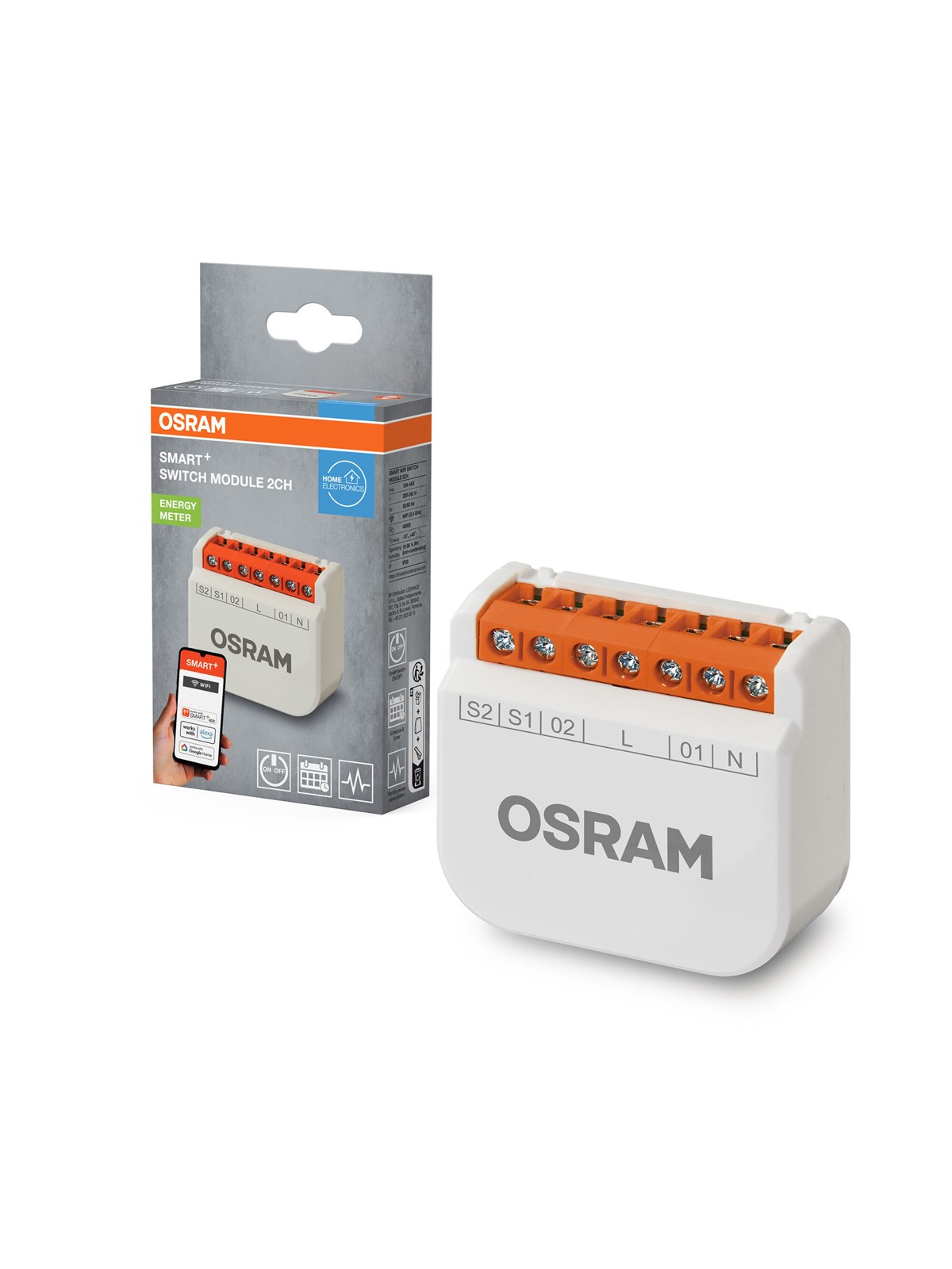 Osram SMART+ switch module 2-channel WiFi