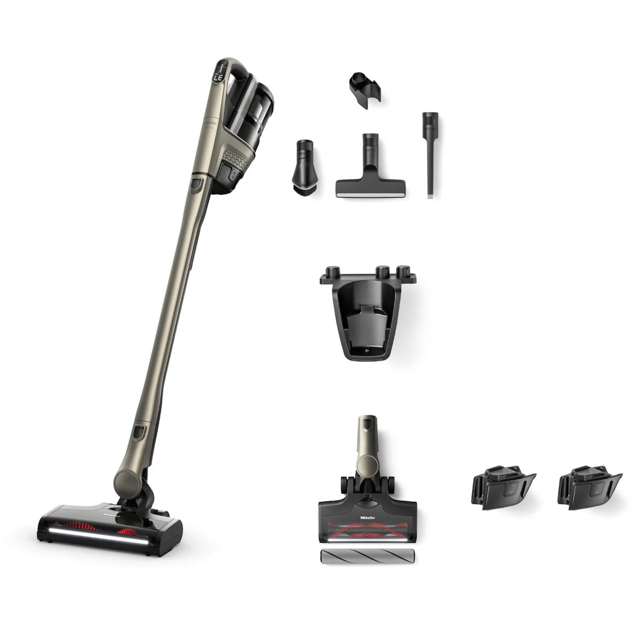 Miele Triflex HX3 Plus Steelstofzuiger zonder zak met HEPA-filter Zilver