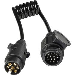 AS Schwabe 61475 Anhänger Adapter [Stecker 13polig - Stecker 7polig] Kunststoff