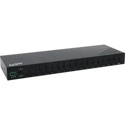 EXSYS 12276HMS - USB 3.2 Gen 2 16 Port Hub, 16x USB-C, 120W