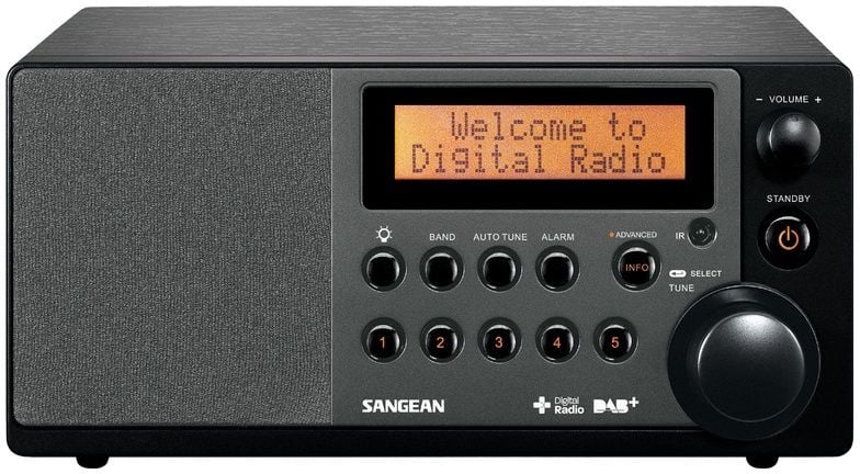 Sangean DDR-31+ DAB+ Radio met Bluetooth - Zwart