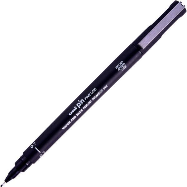 Uni Pin Fineliner   0,7 Mm   Sort