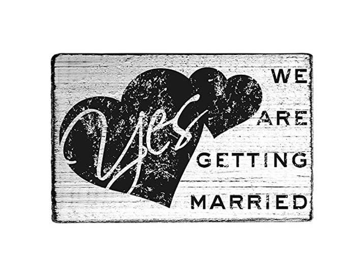 Vintage stempel Yes - stempel voor het vormgeven van uitnodigingskaarten