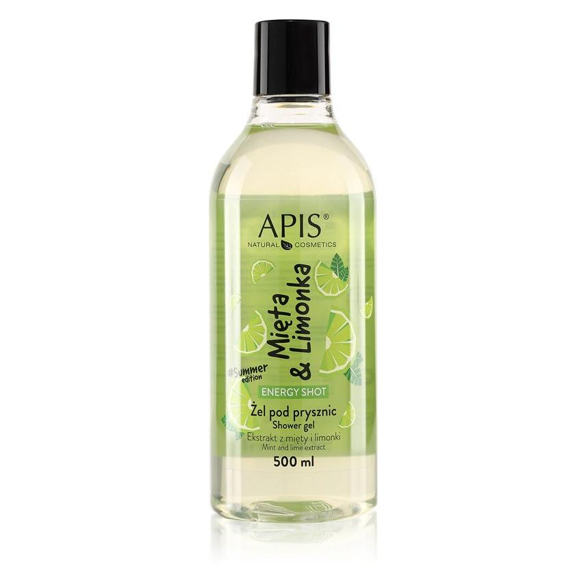 Apis Natural Cosmetics Apis Energy Shot Minze & Limette Duschgel 500ml (500 ml) (33419242)