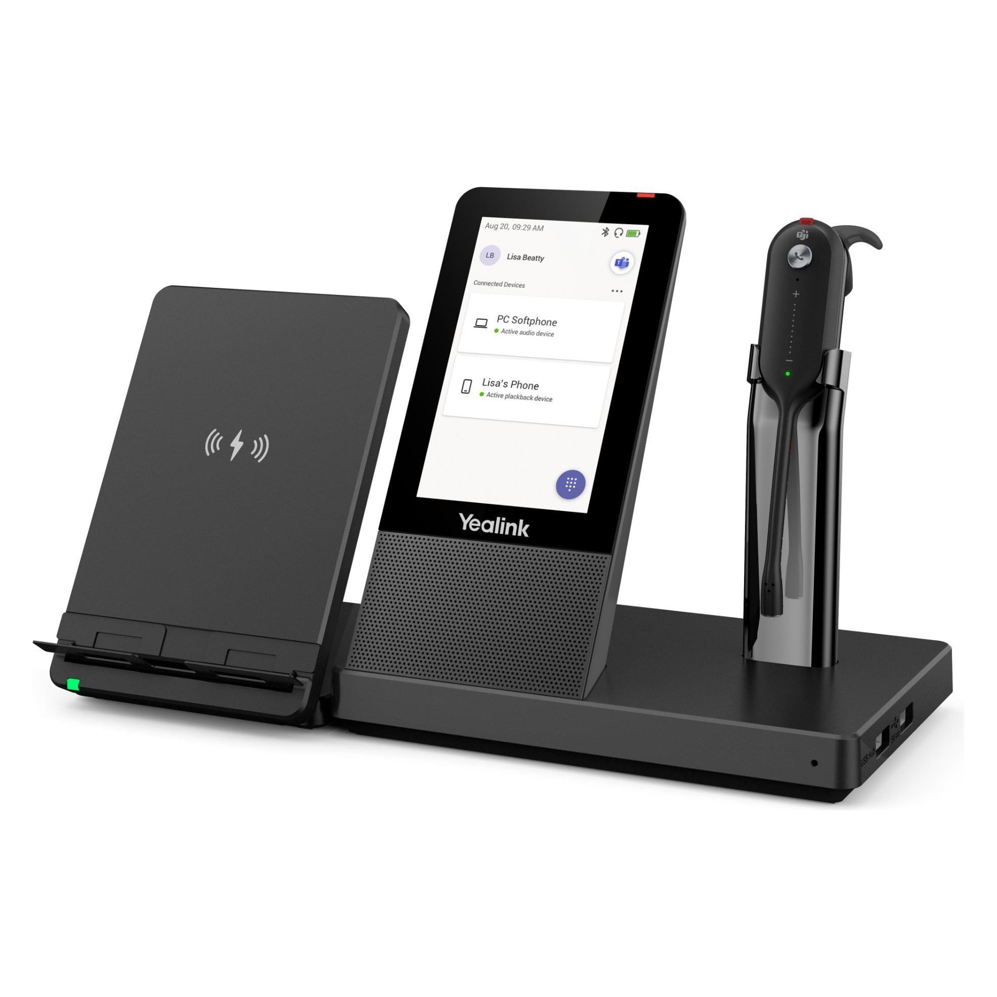 Yealink Wh67 Dect Wireless Headset (Kabellos, USB-A, Microsoft Teams) (WH67 TEAMS)