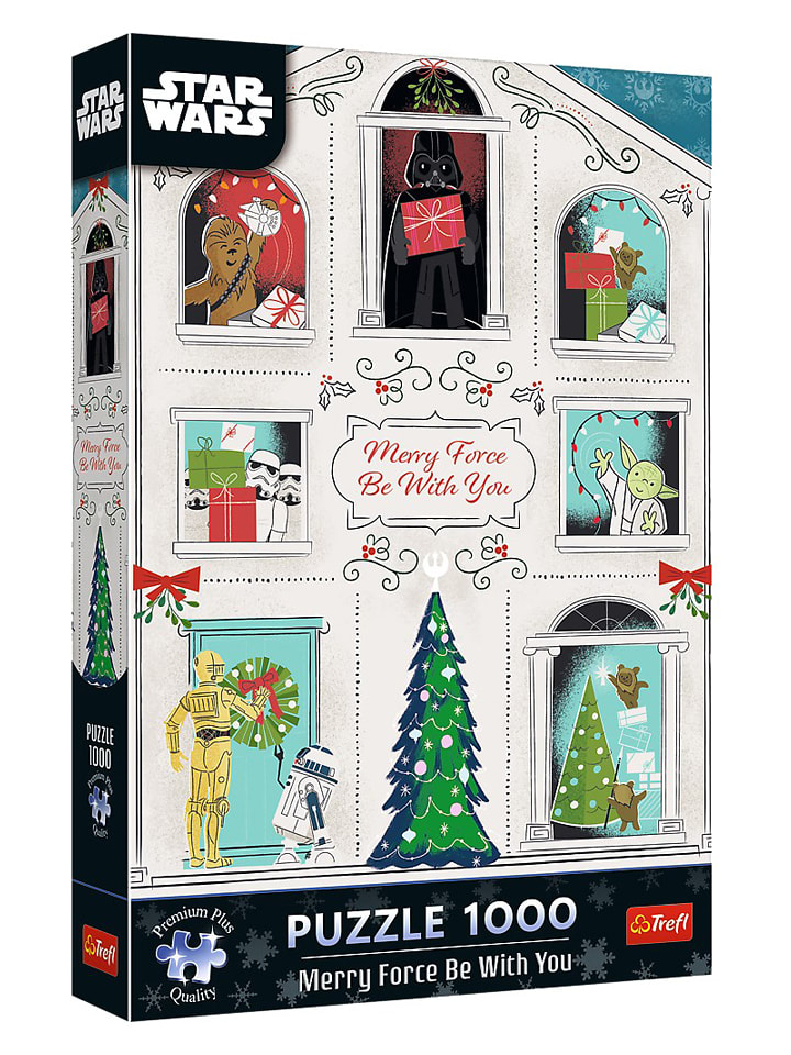 Trefl 1.000tlg. Puzzle "Star Wars - Marry Force be with You" - ab 12 Jahren - onesize