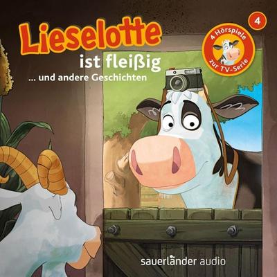 Lieselotte ist fleißig (Vier Hörspiele) - Alexander Steffensmeier,Fee Krämer, Audio, 9783732449446