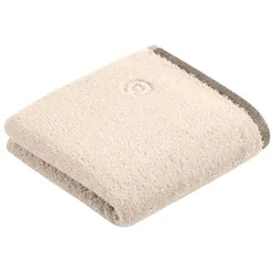 Bugatti Duschtuch Prato 67 x 140 cm Baumwolle Beige Sand