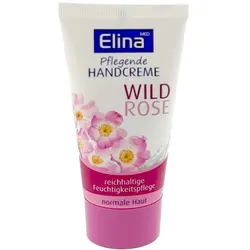 Handcreme Wildrose Hautpflege Feuchtigkeitspflege 50ml Tube Damenhände