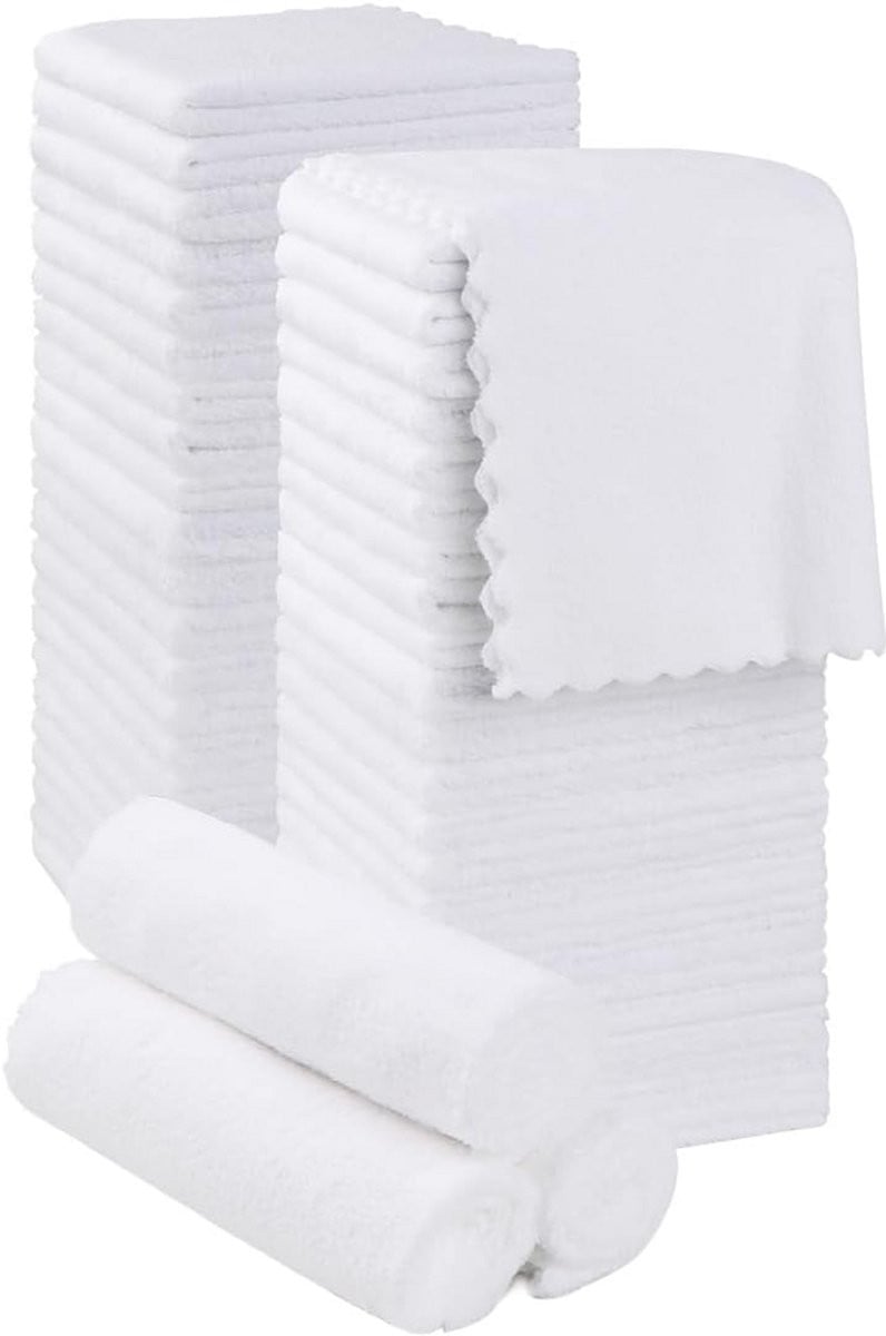 Set van 48 ultra zachte microvezel washandjes voor professionals