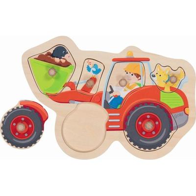 Steckpuzzle Schaufelbagger, per St