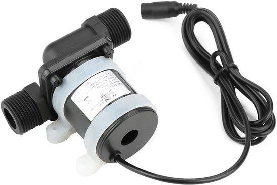 Allecto Mini DC-waterpomp met instelbare snelheid voor zoet- en zoutwater