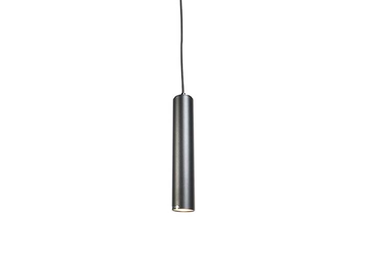 Suspension design intelligente noire avec source de lumière WiFi