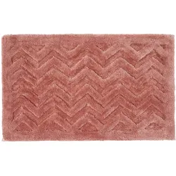 BADEMATTE 50/80 cm Chevron, Hochflor
