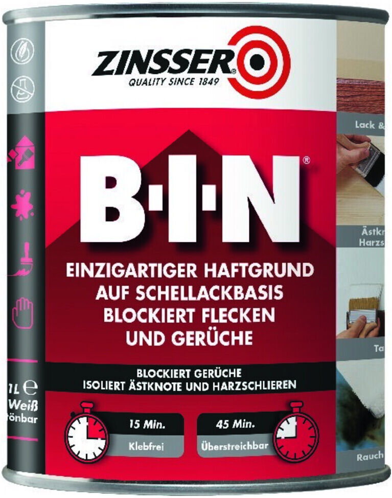 ZINSSER BIN 1L ; RUST-OLEUM (851.DE.1)
