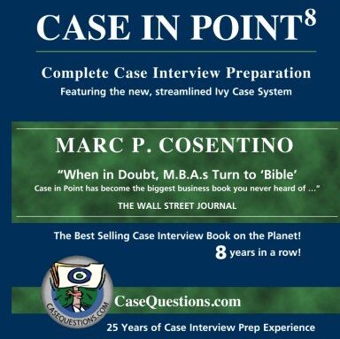 Cosentino, Marc P. - Case in Point: Complete Case Interview Preparation - Preis vom 02.10.2026 23:42:20 h