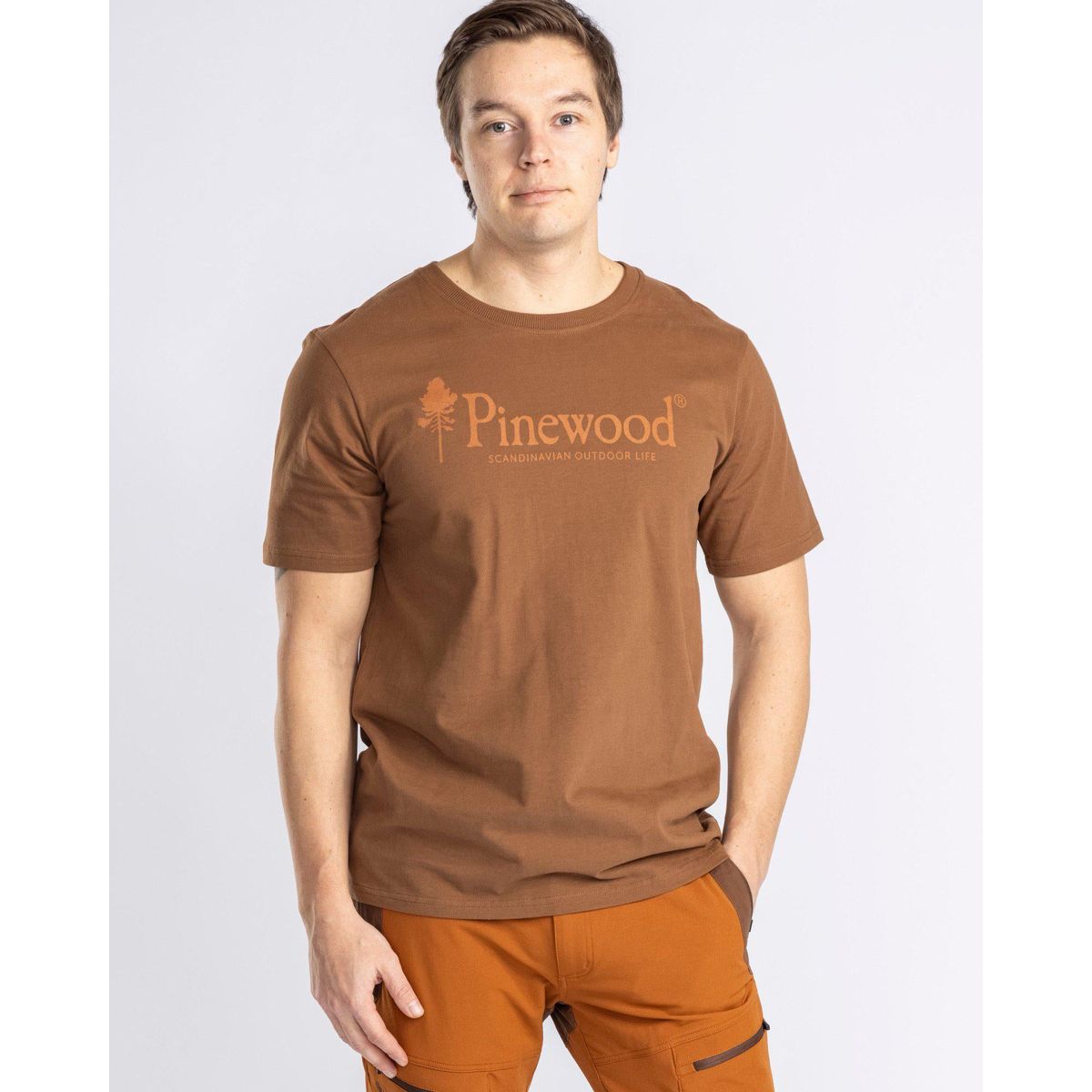 Pinewood Outdoor Life T-shirt nougat (213) XL 1-54450213008