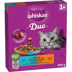 Whiskas Duo Surf & Turf 1+ Thunfisch & Huhn 5x800 g