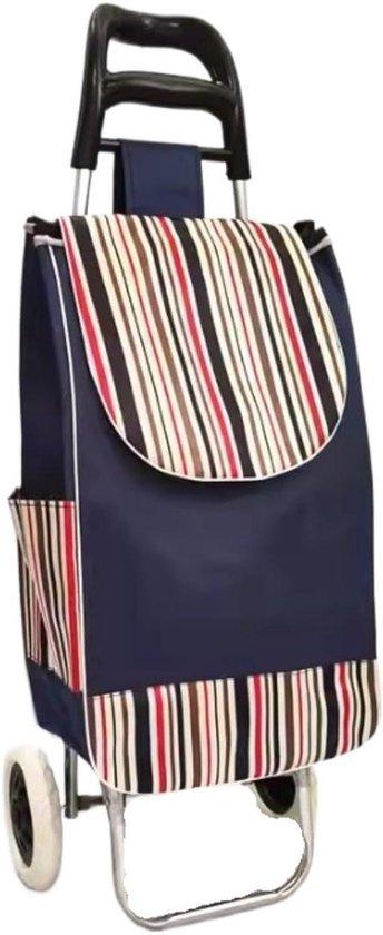 Einkaufswagen Ersatztasche - Warenkorb Tasche - Shopping Do - Klettern Strände - 97 cm Hoch - Blau