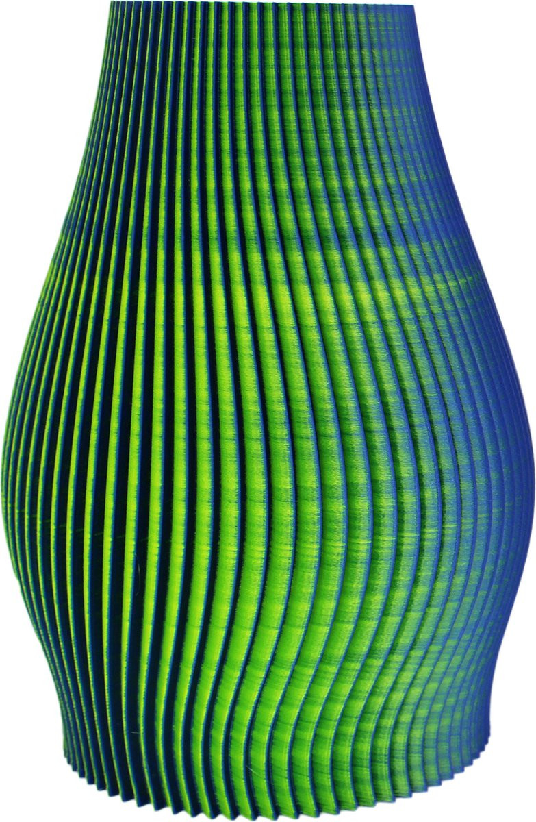 Chicago Vaas Parrot - Unieke 3D-geprinte waterdichte vaas