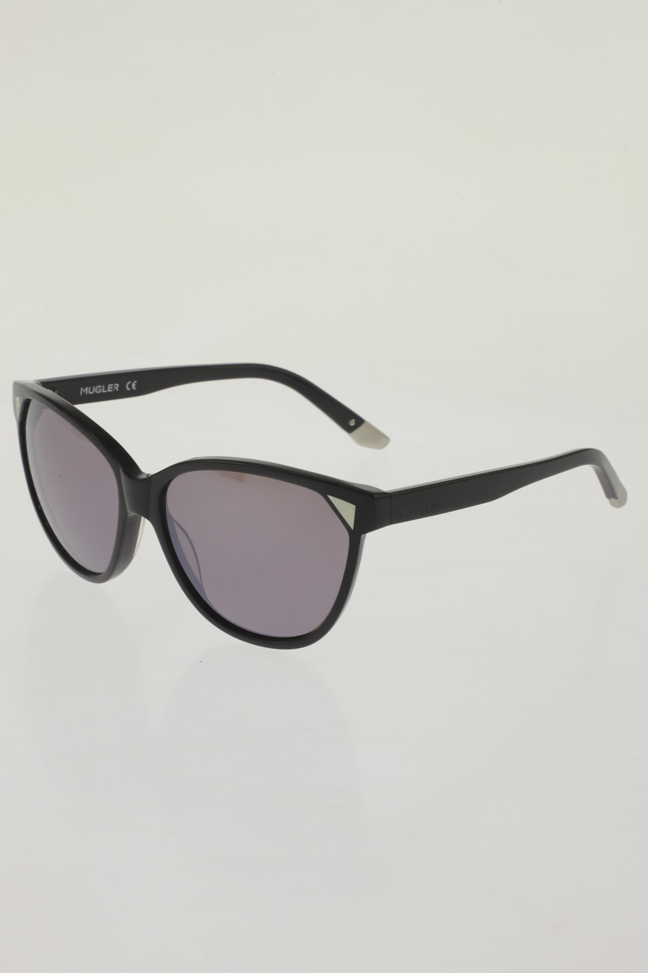 Thierry Mugler Damen Sonnenbrille, Schwarz - Second Hand