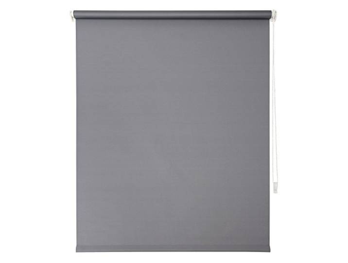 Tilldekor Smartfix/Klemmfix Tageslicht-Rollo, lichtdurchlässig und Blickdicht, grau, 80x150 cm inkl. Klemmträger