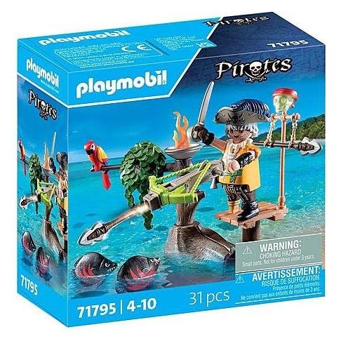 Playmobil Pirat mit Balliste (71795)