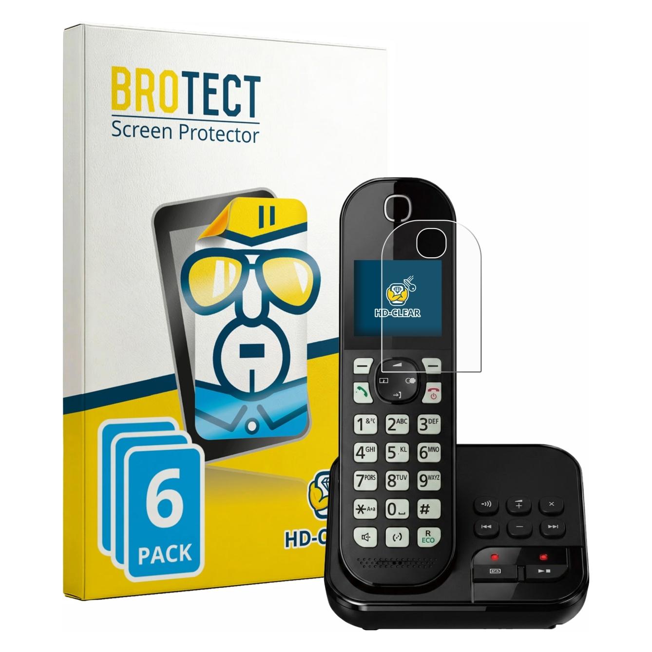 Brotect Schutzfolie für Panasonic KX-TGC460 Displayschutz Displayschutzfolie Folie Klar Transparent (4263987)