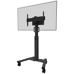 Neomounts FL50S-825BL1 TV-Rollwagen 94,0 cm (37) - 190,5 cm (75) Bodenständer, Neigbar, Höhenverstellbar