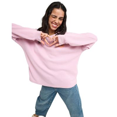 Funktionstop ROXY "Eastside Midweight", Damen, Gr. M, pink lavender, Obermaterial: 60% Baumwolle, 40% Polyester., Tops