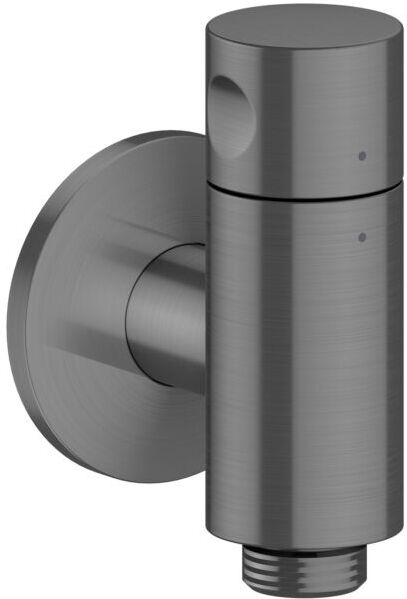 Hansgrohe AXOR One Wandanschluss Stop 48781340 mit Absperrventil, brushed black chrome