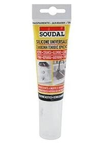 Soudal Universele siliconenkit, transparant, 60 ml