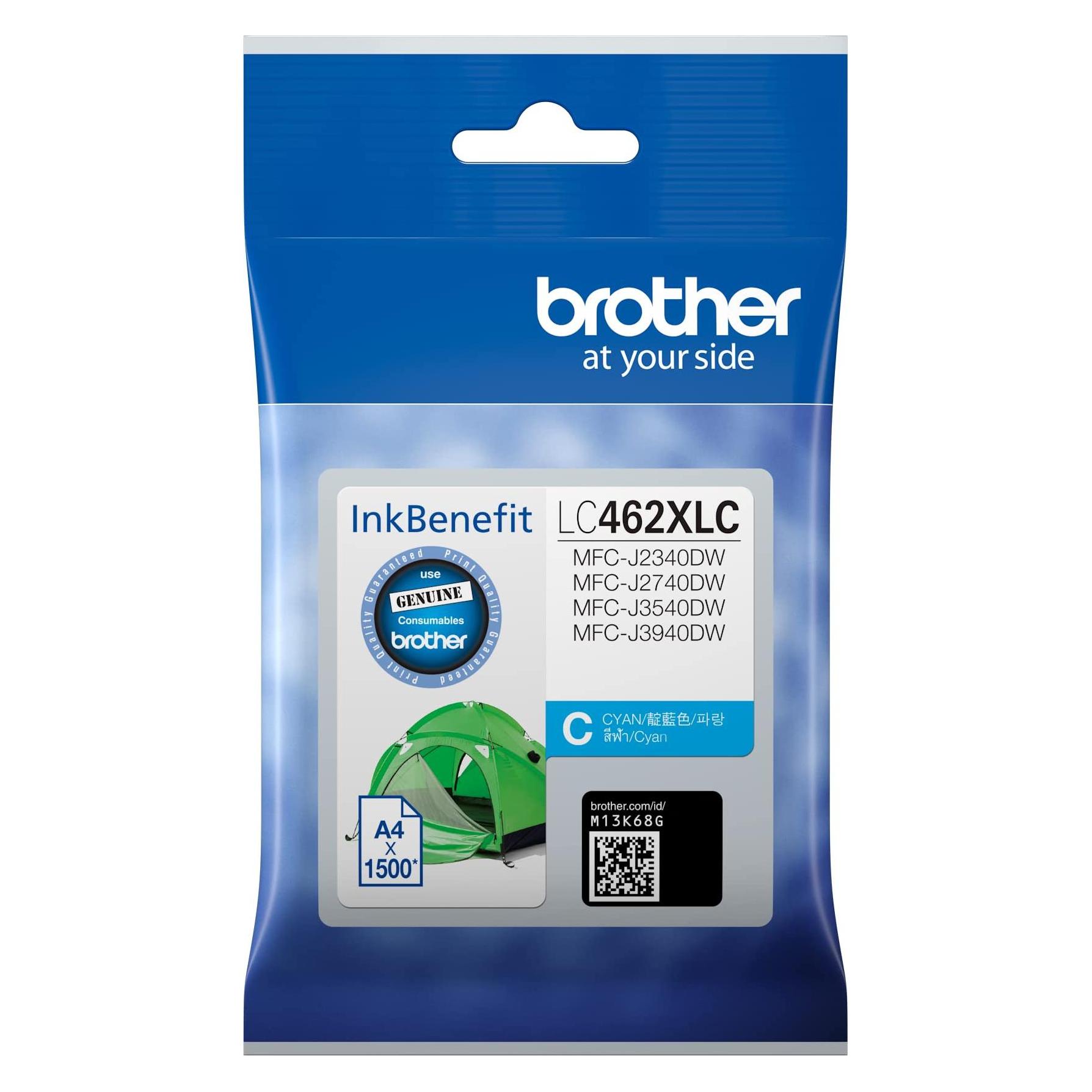 Brother LC462XLC Mit hoher Kapazität (C) (LC462XLC)