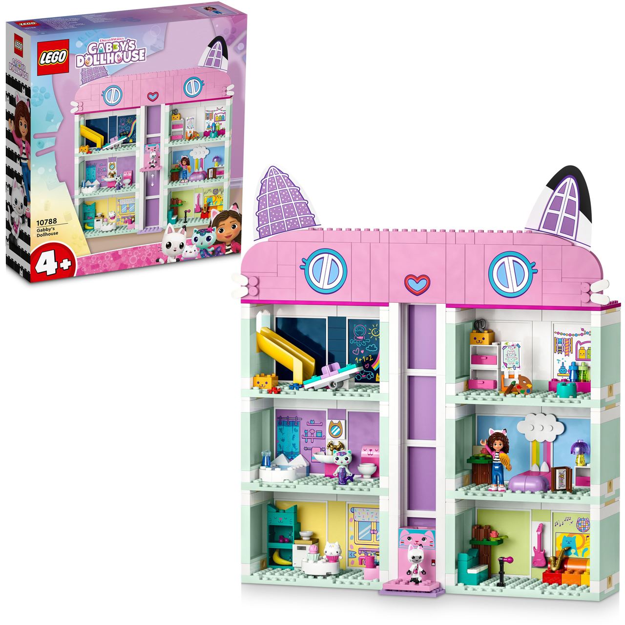 LEGO Gabby's Dollhouse 10788 Gabbys Puppenhaus Spielzeug Geschenk Set