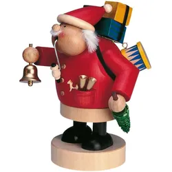 KWO Erzgebirge Räuchermann Weihnachtsmann Höhe 18 cm