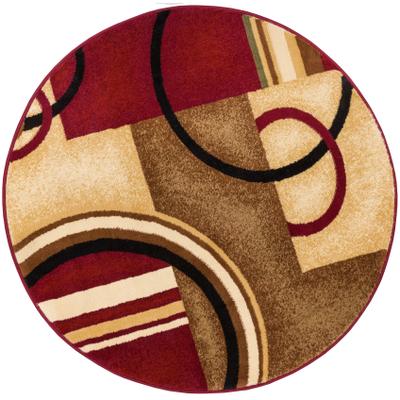 Well Woven Barclay Arcs & Shapes Modern Geometric Circles Area Rug