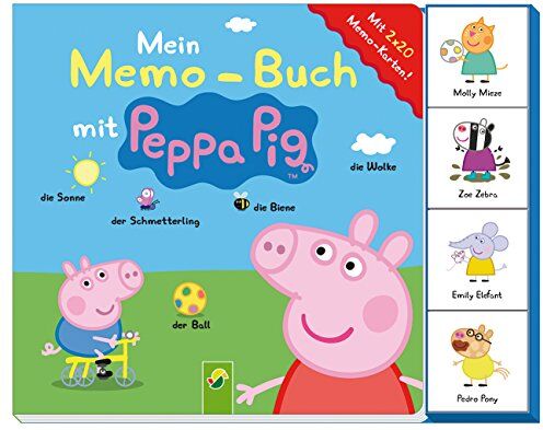 Mein Memo-Buch mit Peppa Pig: Mit 2 x 20 Memo-Karten - Preis vom 09.10.2026 07:28:09 h