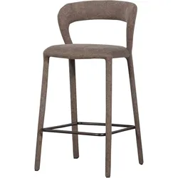 Tchibo - Woood Barhocker »Noble« - 48x52x95cm - taupe -