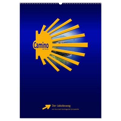 Camino del Norte (Wandkalender 2026 DIN A2 hoch), CALVENDO Monatskalender